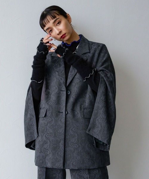 HARE(ハレ)の「シャギーアームウォーマー(HARE)(アームカバー・レディース・ゴールド/シルバー・FREE)」の5枚目の写真