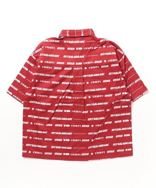 My sugar Babe（マイシュガーベイブ）の「MSB logo patterned shirts（シャツ/ブラウス・メンズ・ブラック/レッド・LARGE/MEDIUM）」の6枚目の写真
