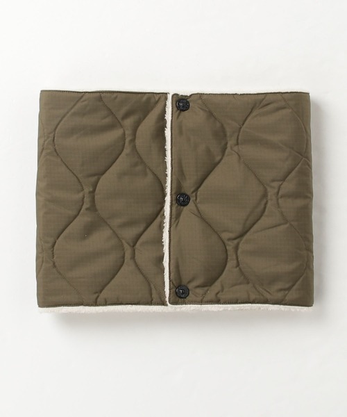 TAION(タイオン)の「【TAION】タイオン MILITARY REVERSIBLE VOLUME DOWN NECK WARMER TAION-R203ML-1(ネックウォーマー/スヌード・メンズ・クリーム/ブラック系その他/ブラック系その他2/ダークグリーン系/オリーブ系/ブラウン系その他/グリーン系その他/オリーブ系1/ネイビー系・ONESIZE)」の8枚目の写真