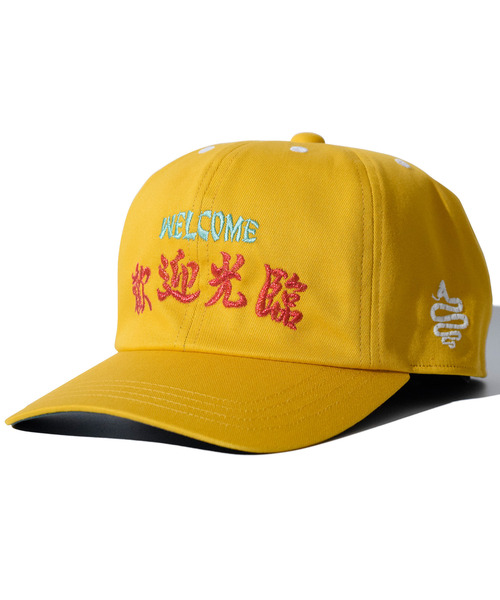 ALDIES(アールディーズ)の「Welcome Cap / ウェルカムキャップ(キャップ・メンズ・イエロー/レッド/ブラック/ピンク/パープル/グリーン・FREE)」の4枚目の写真