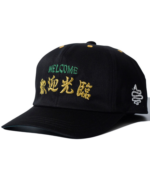 ALDIES(アールディーズ)の「Welcome Cap / ウェルカムキャップ(キャップ・メンズ・イエロー/レッド/ブラック/ピンク/パープル/グリーン・FREE)」の2枚目の写真
