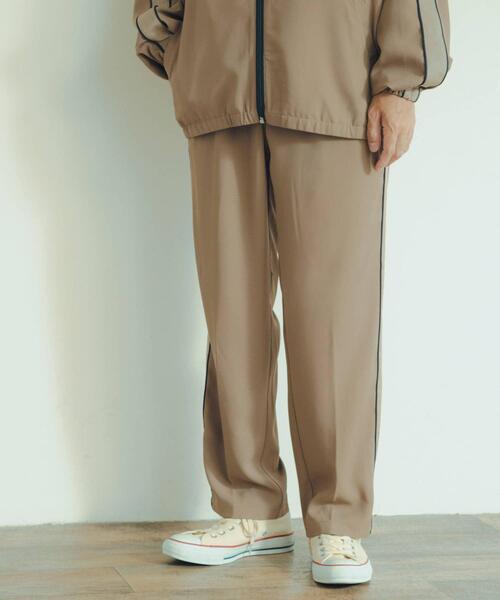 ITEMS URBANRESEARCH（アイテムズ アーバンリサーチ）の「Track Pants（その他パンツ・メンズ・ブラウン/ブラック・LARGE/MEDIUM）」の3枚目の写真