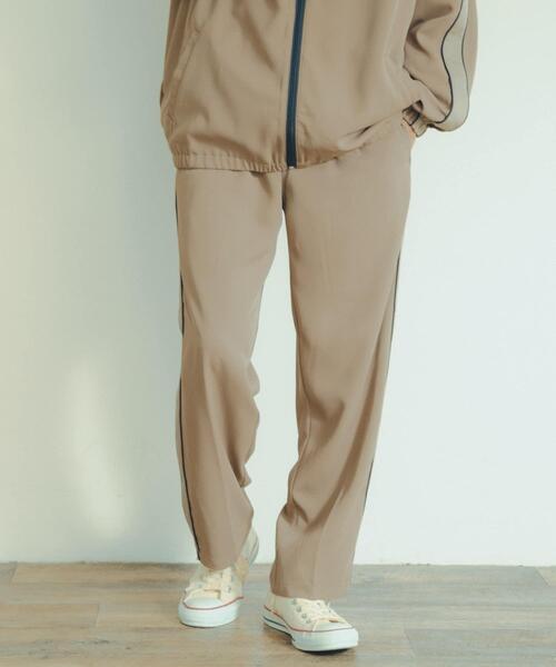 ITEMS URBANRESEARCH（アイテムズ アーバンリサーチ）の「Track Pants（その他パンツ・メンズ・ブラウン/ブラック・LARGE/MEDIUM）」の4枚目の写真