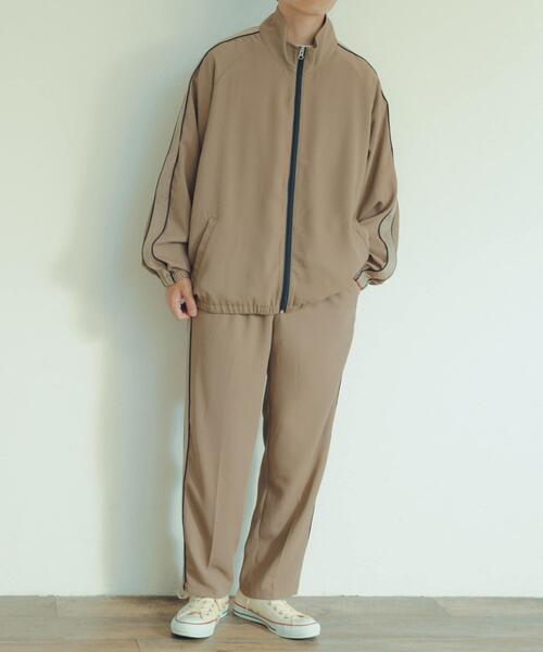 ITEMS URBANRESEARCH（アイテムズ アーバンリサーチ）の「Track Pants（その他パンツ・メンズ・ブラウン/ブラック・LARGE/MEDIUM）」の7枚目の写真