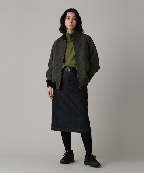 EDWIN（エドウィン）の「ORGANIC COTTON DENIM（デニムスカート・レディース・ブルー系その他6・26/28/29/27）」の2枚目の写真