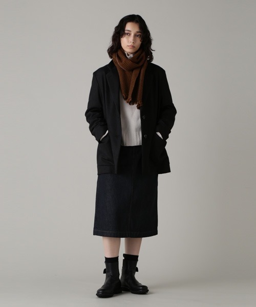 EDWIN（エドウィン）の「ORGANIC COTTON DENIM（デニムスカート・レディース・ブルー系その他6・26/28/29/27）」の4枚目の写真