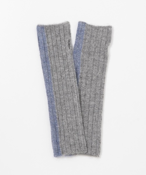 KBF（ケイビーエフ）の「バイカラーリブアームウォーマー（手袋・レディース・ブルー系その他/グレー系その他・ONE）」の15枚目の写真