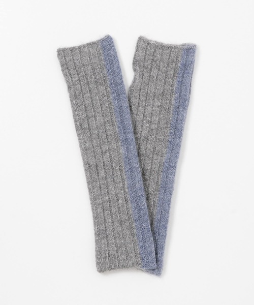 KBF（ケイビーエフ）の「バイカラーリブアームウォーマー（手袋・レディース・ブルー系その他/グレー系その他・ONE）」の16枚目の写真