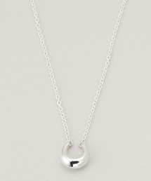 Sympathy of Soul | 【SYMPATHY OF SOUL】Puffy Horseshoe Necklace(シルバー)(ネックレス)