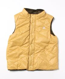 HAKKA KIDS | [ジュニアサイズ]ナイロン中綿リバーシブルベスト(ダウンベスト)