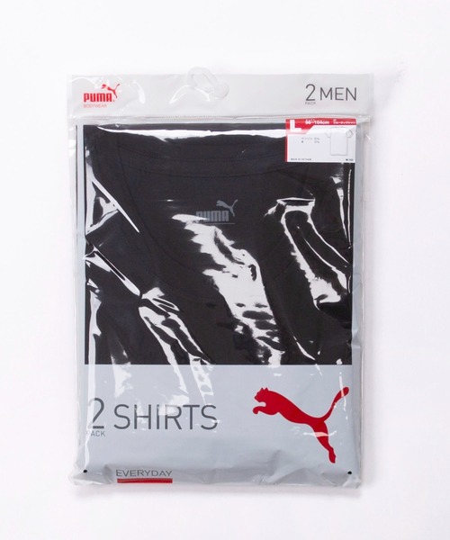 セール】PUMA プーマ 大人用 半袖シャツ 2枚セットクルーネック V