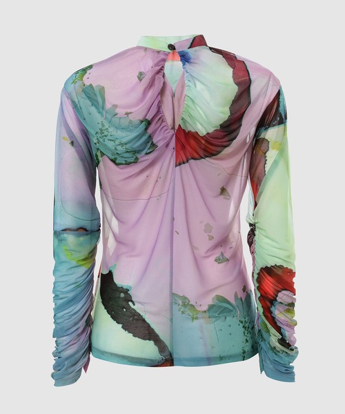 TARO HORIUCHI（タロウ ホリウチ）の「Gathered Sleeve Print  