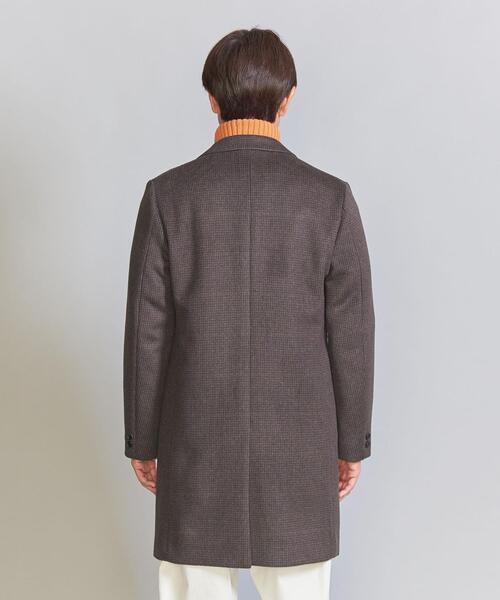BEAUTY&YOUTH UNITED ARROWS(ビューティーアンドユースユナイテッドアローズ)の「チェック 120S メルトン チェスターコート(チェスターコート・メンズ・モカ/ダークグレー・S/M/L/XL)」の13枚目の写真