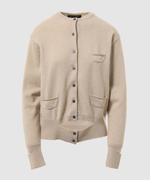 Meryll rogge メリルロッゲ ニット カーディガン メリルロッゲ - Meryll Rogge | Crewneck Wrap Cardigan