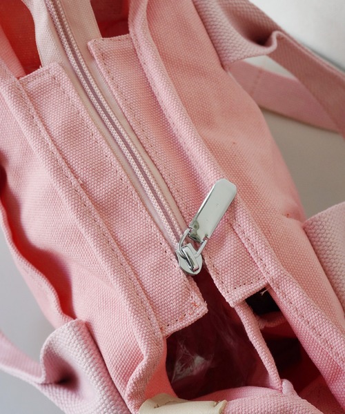 Port（ポート）の「【 Jelly moo / ジェリームー 】 仕切り付き 2WAY ミニトートバッグ / ショルダーバッグ #（トートバッグ・レディース・ピンク/ネイビー/ベージュ/ブラック・FREE）」の19枚目の写真