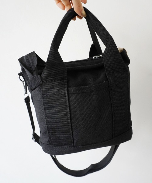 Port（ポート）の「【 Jelly moo / ジェリームー 】 仕切り付き 2WAY ミニトートバッグ / ショルダーバッグ #（トートバッグ・レディース・ピンク/ネイビー/ベージュ/ブラック・FREE）」の7枚目の写真