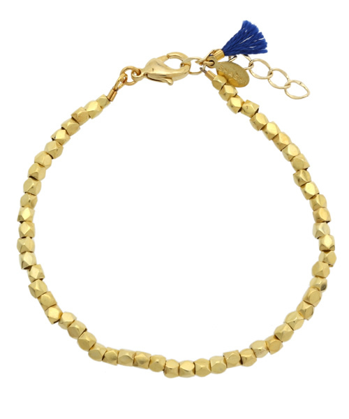 Ray BEAMS（レイビームス）の「SHASHI / ナゲット ブレスレット（ブレスレット・レディース・シルバー/ゴールド・ONE SIZE）」の2枚目の写真