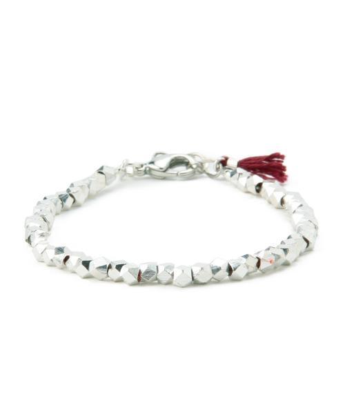 Ray BEAMS（レイビームス）の「SHASHI / ナゲット ブレスレット（ブレスレット・レディース・シルバー/ゴールド・ONE SIZE）」の4枚目の写真