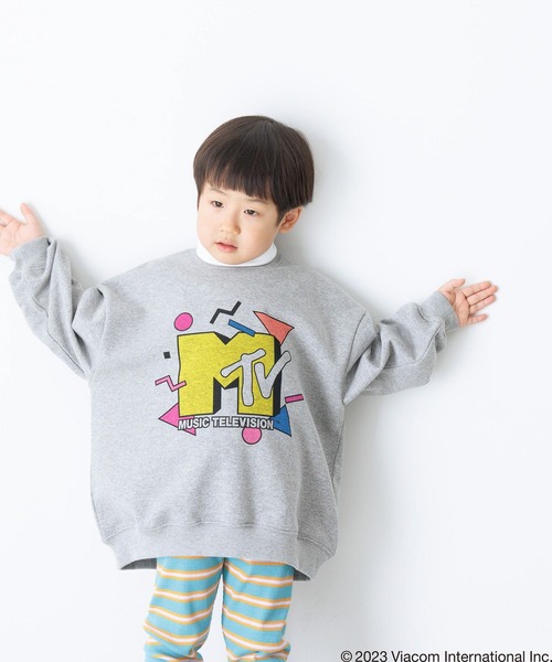 LOWRYS FARM（ローリーズファーム）の「ＭＴＶウラケ　986969（スウェット・キッズ・ブルー/グレー/チャコールグレー・150cm/140cm/120cm/130cm/110cm）」の10枚目の写真