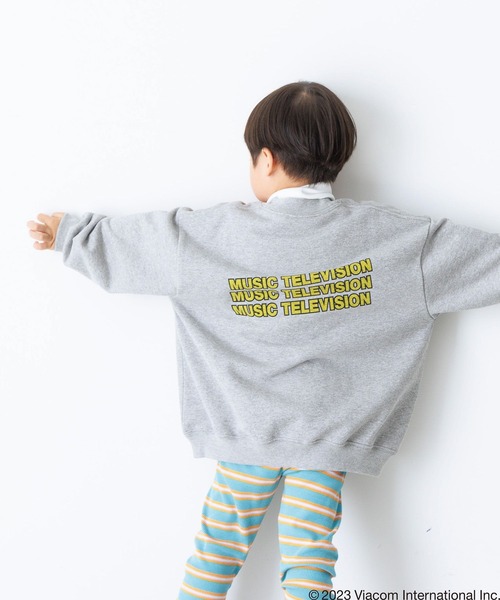 LOWRYS FARM（ローリーズファーム）の「ＭＴＶウラケ　986969（スウェット・キッズ・ブルー/グレー/チャコールグレー・150cm/140cm/120cm/130cm/110cm）」の11枚目の写真