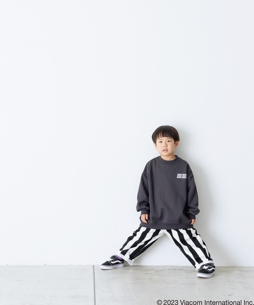 LOWRYS FARM（ローリーズファーム）の「ＭＴＶウラケ　986969（スウェット・キッズ・ブルー/グレー/チャコールグレー・150cm/140cm/120cm/130cm/110cm）」の14枚目の写真