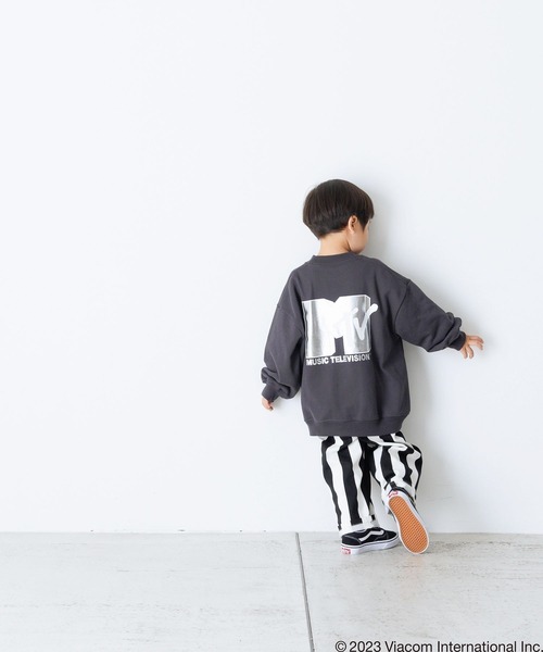 LOWRYS FARM（ローリーズファーム）の「ＭＴＶウラケ　986969（スウェット・キッズ・ブルー/グレー/チャコールグレー・150cm/140cm/120cm/130cm/110cm）」の16枚目の写真