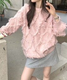 ROOPTOKYO | フリンジデザインニットプルオーバー(ニット/セーター)