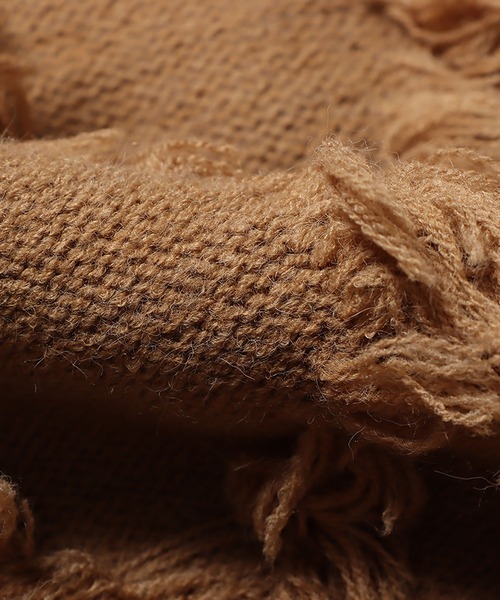 ROOPTOKYO（ループトウキョウ）の「フリンジデザインニットプルオーバー（ニット/セーター・レディース・ホワイト/ピンク/モカ・FREE）」の11枚目の写真