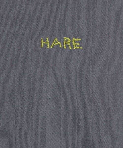 HARE（ハレ）の「ハンドステッチHAREロゴスウェット(HARE)（スウェット・メンズ・ブラック/ホワイト/グレー・FREE）」の17枚目の写真
