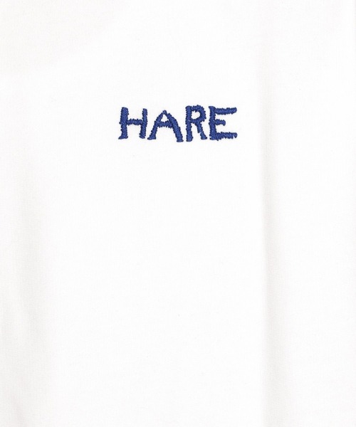 HARE（ハレ）の「ハンドステッチHAREロゴスウェット(HARE)（スウェット・メンズ・ブラック/ホワイト/グレー・FREE）」の18枚目の写真
