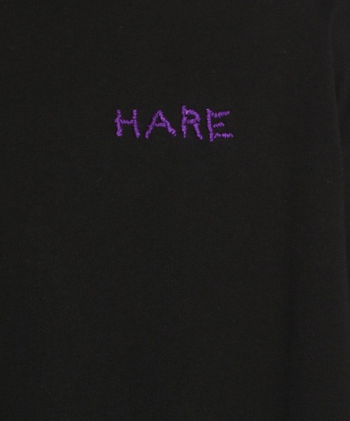 HARE（ハレ）の「ハンドステッチHAREロゴスウェット(HARE)（スウェット・メンズ・ブラック/ホワイト/グレー・FREE）」の19枚目の写真