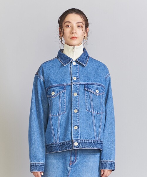 【さぽてん】NEEDBY heritage グレー デニムジャケット NEEDBY heritage(ニードバイヘリテージ)｜NO.1 デニムジャケット