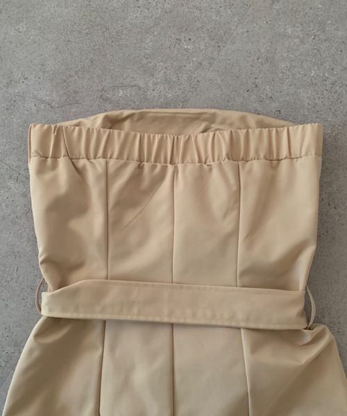 DRWCYS（ドロシーズ）の「トレンチディティールベアワンピース（ワンピース・レディース・ベージュ/ブラック・FREE）」の15枚目の写真