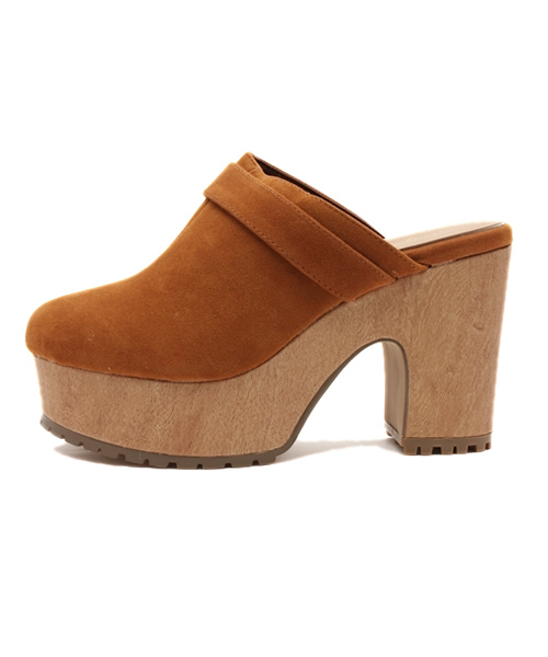 WEGO（ウィゴー）の「WEGO/サボサンダル（サンダル・レディース・ブラック/キャメル・MEDIUM/LARGE）」の8枚目の写真