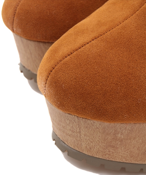 WEGO（ウィゴー）の「WEGO/サボサンダル（サンダル・レディース・ブラック/キャメル・MEDIUM/LARGE）」の11枚目の写真