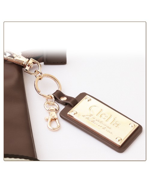 Clelia(クレリア)の「【Serena/セレーナ】2way縦型サコッシュ(ショルダーバッグ・レディース・ブラウン/ブラック/ベージュ/ダークブラウン・ONE SIZE)」の13枚目の写真