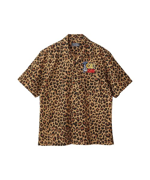 HYSTERIC GLAMOUR(ヒステリックグラマー)の「HYSTERIC OLE刺繍 オープンカラーシャツ(シャツ/ブラウス・メンズ・ベージュ/ブラック/ベージュ系その他・X-LARGE/LARGE/MEDIUM/SMALL)」の3枚目の写真