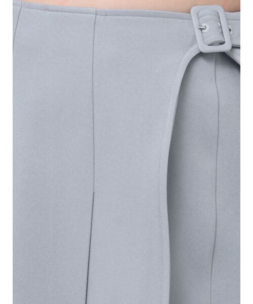 EATME(イートミー)の「プリーツラップミニスカート(セットアップ可能)(スカート・レディース・ブラック/グレー/イエロー/ブルー・SMALL/MEDIUM)」の10枚目の写真