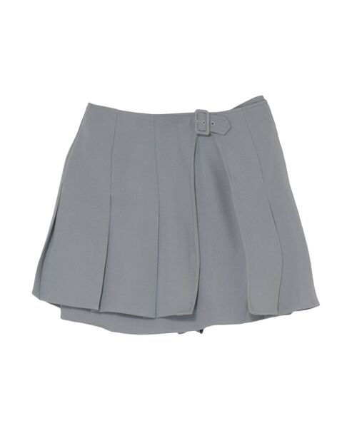 EATME(イートミー)の「プリーツラップミニスカート(セットアップ可能)(スカート・レディース・ブラック/グレー/イエロー/ブルー・SMALL/MEDIUM)」の18枚目の写真