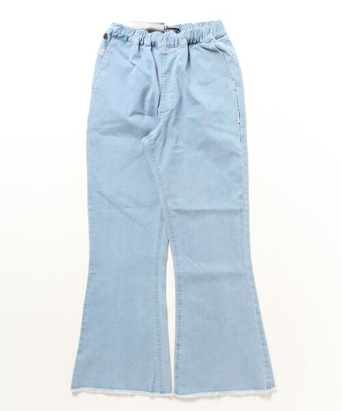 ELEMENT eden(エレメントエデン)の「ELEMENT レディース SHOD PANTS FL R3 WOMEN ロングパンツ/エレメントレディースワイドフレアウエストゴムロングパンツ(その他パンツ・レディース・ブルー系その他/ライトブルー・FREE)」の1枚目の写真