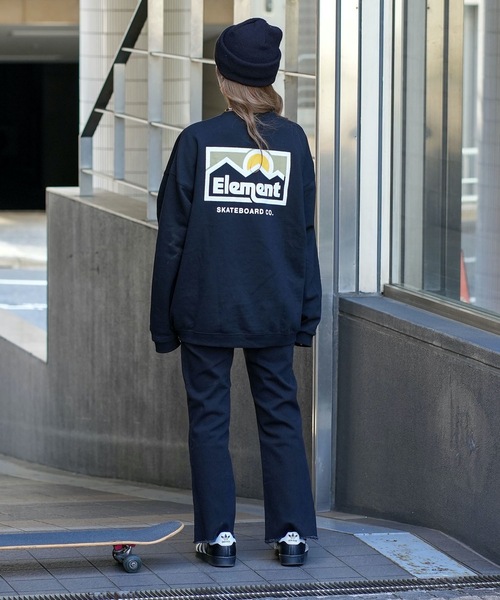 ELEMENT eden(エレメントエデン)の「ELEMENT レディース SHOD PANTS FL R3 WOMEN ロングパンツ/エレメントレディースワイドフレアウエストゴムロングパンツ(その他パンツ・レディース・ブルー系その他/ライトブルー・FREE)」の4枚目の写真