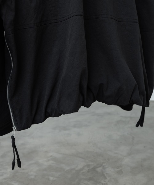 セール】DETACHABLE NYLON GABA FLIGHT BLOUSON（ブルゾン