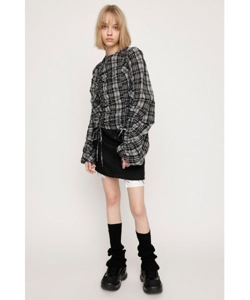 SLY（スライ）の「CUT OUT VOLUME SLEEVE TOPS カット アウト