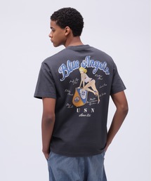 AVIREX | BLUE ANGELS PINUP GIRL SHORTSLEEVE T-SHIRT / ブルーエンジェルス ピンナップガール Tシャツ / AVIREX / アヴィレックス(Tシャツ/カットソー)
