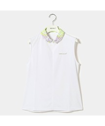 VIVA HEART（ビバハート）の「【VIVA HEART/GOLF】アイスタッチカノコ異素材襟ノースリーブシャツ（シャツ/ブラウス）」