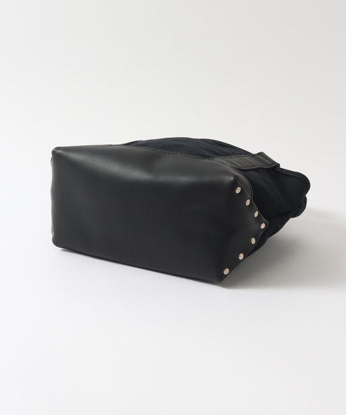 HERITAGE LEATHER（ヘリテージレザー）の「【HERITAGE LEATHER / ヘリテイジレザー】別注 CANVAS*LEATHER S（トートバッグ・メンズ・ブラック・FREE）」の10枚目の写真