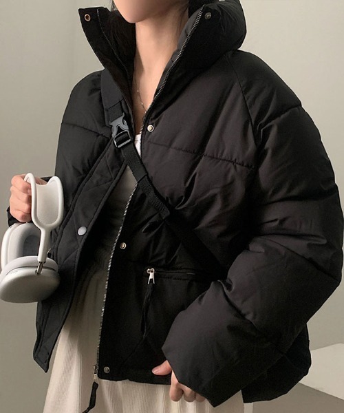 セール】軽くてあたたか中綿ダウンショートジャケット（ダウン
