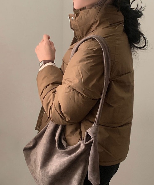 【セール】軽くてあたたか中綿ダウンショートジャケット（ダウンジャケット/コート）｜VIVID LADY（ビビッドレディー）