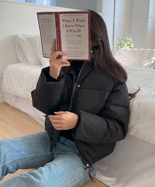 【セール】軽くてあたたか中綿ダウンショートジャケット（ダウンジャケット/コート）｜VIVID LADY（ビビッドレディー）