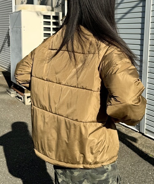 【セール】軽くてあたたか中綿ダウンショートジャケット（ダウンジャケット/コート）｜VIVID LADY（ビビッドレディー）